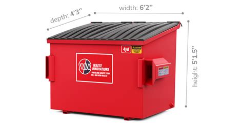 4 Yard Dumpster Rental .